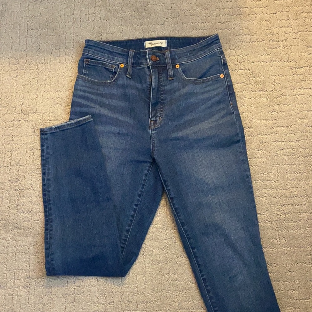 Madewell Curvy High-Rise Skinny Crop